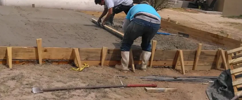 Basketball Court Construction