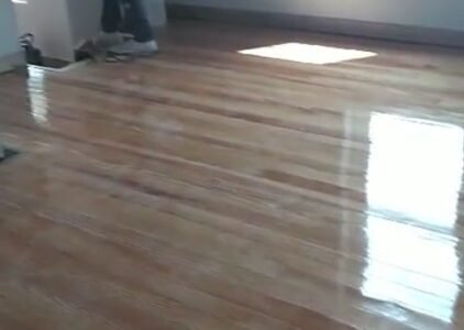 Wood Flooring: Sanding, Staining, and Sealing