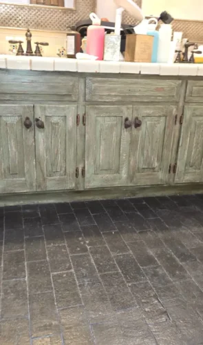 New Antique Style Bathroom Cabinet Project