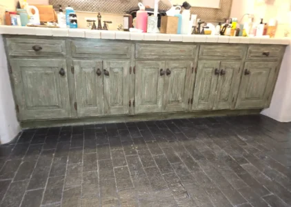 New Antique Style Bathroom Cabinet Project